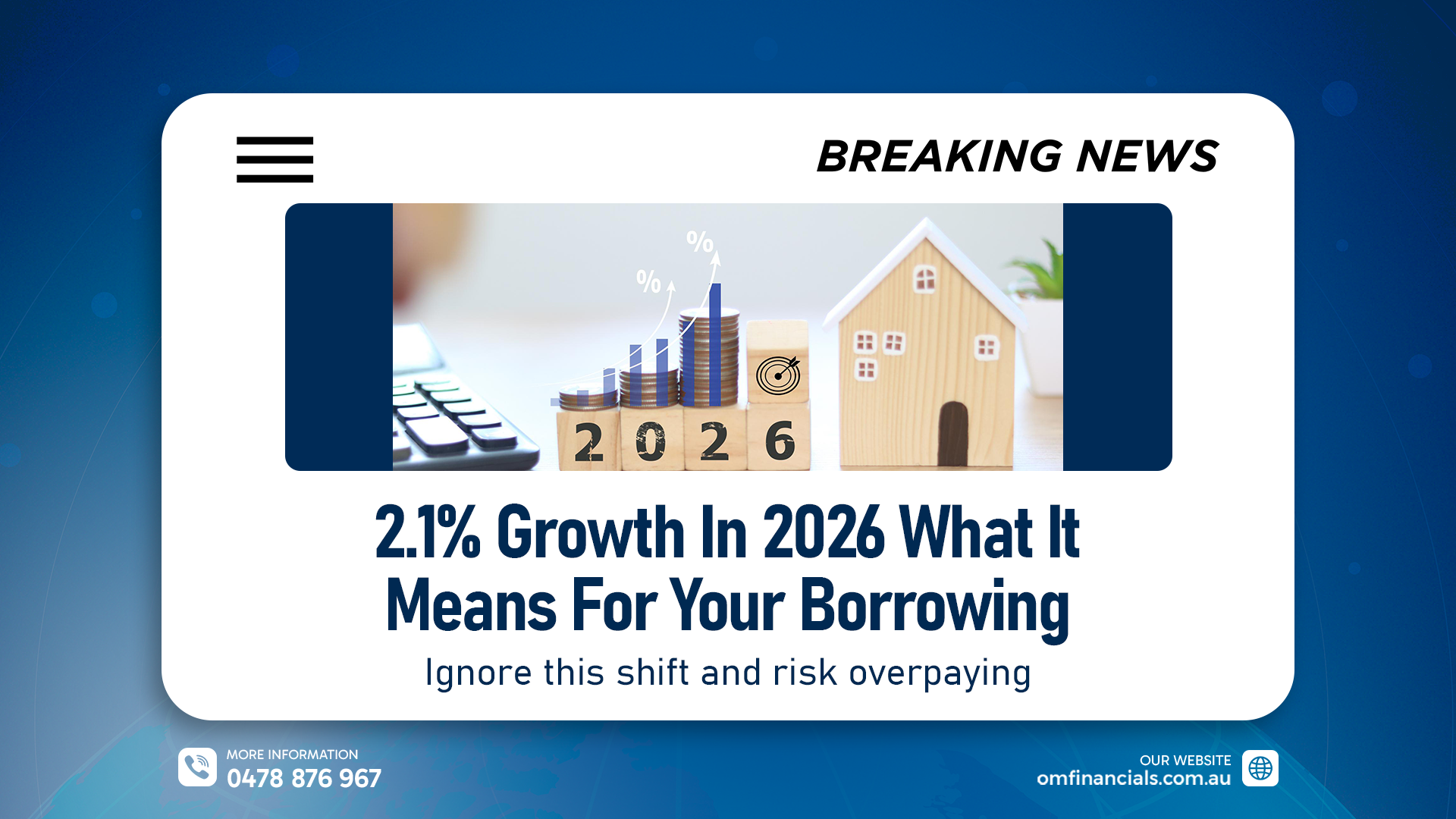 Australia House Prices Up 2.1% 2026: Borrowing Impact