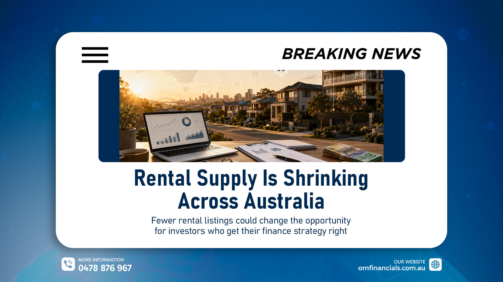 Rental Supply Is Shrinking: What It Means for Property Investors