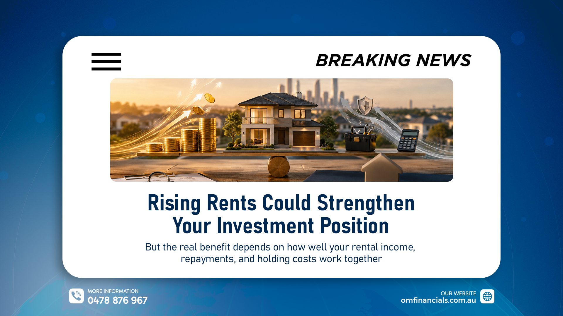 Rents Just Hit $705 a Week: Financing an Investment Property